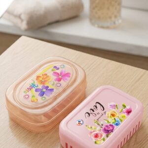 Soap Dish With Floral Design