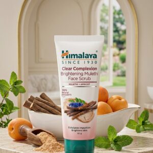 Himalaya Clear complexion  Brightening Mulethi Face Scrub