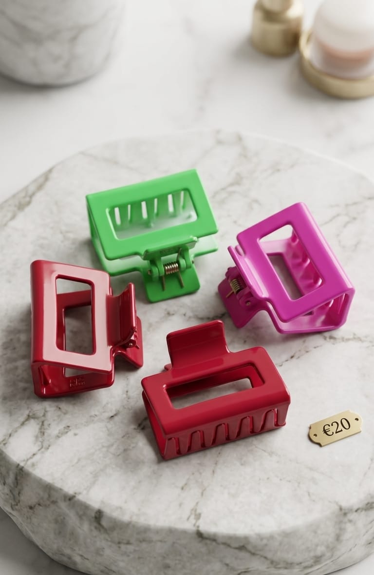Multicolor Hair Claw Clips for Women