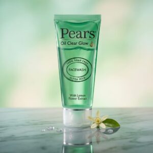 Pears Oil Clear Glow Lemon Face Wash