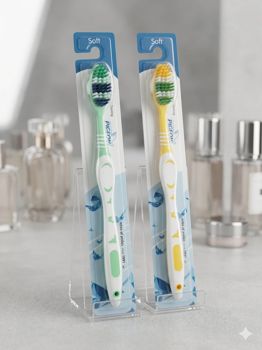 Soft Bristle Toothbrush for Daily Oral Care
