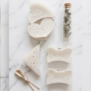 White Pearl  Hair Clip