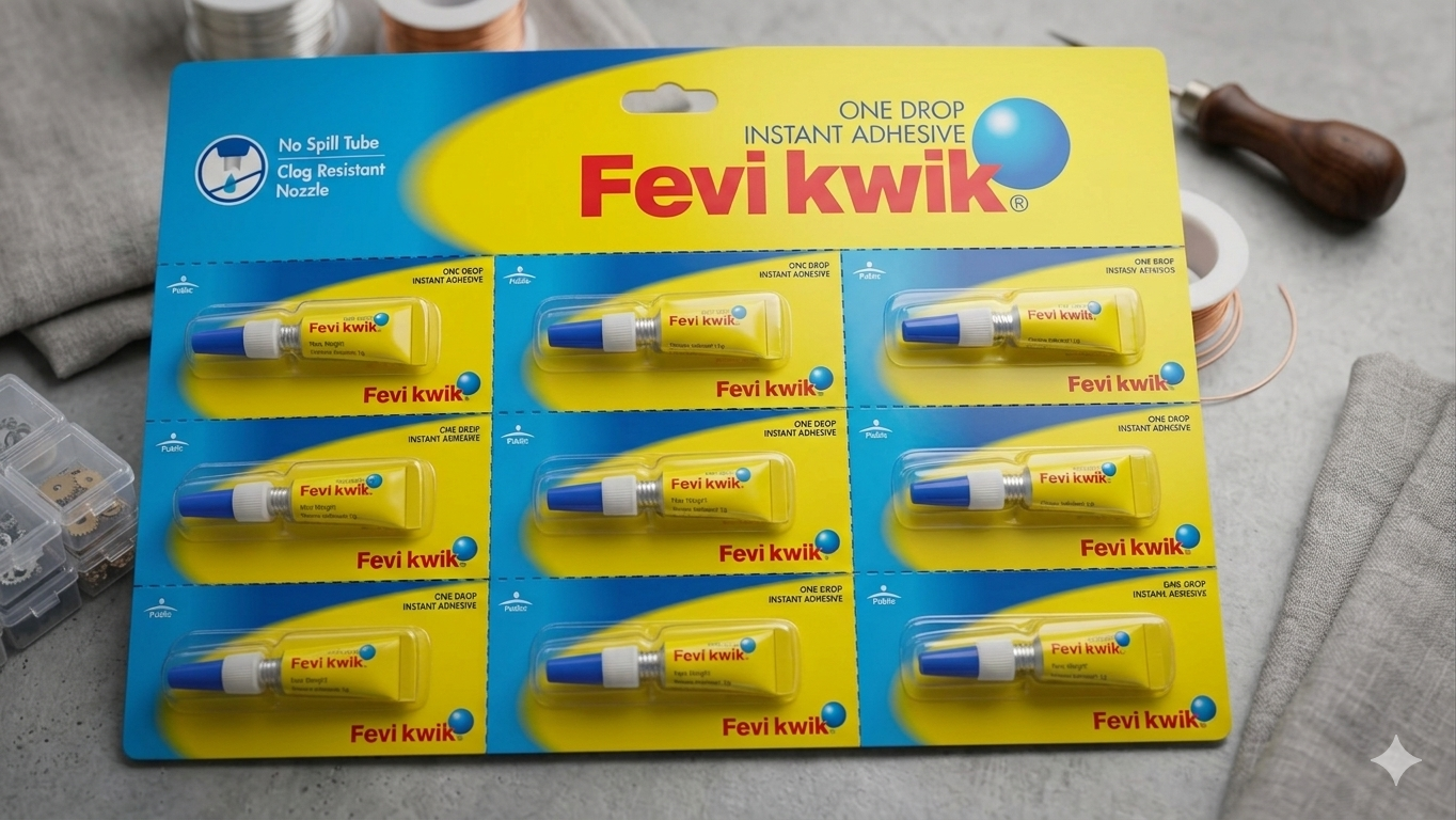 Fevi Kwik Instant Adhesive Glue - Image 3