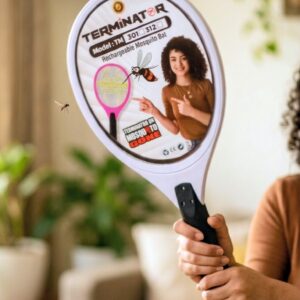 Rechargeable Electric Mosquito Racket Bat