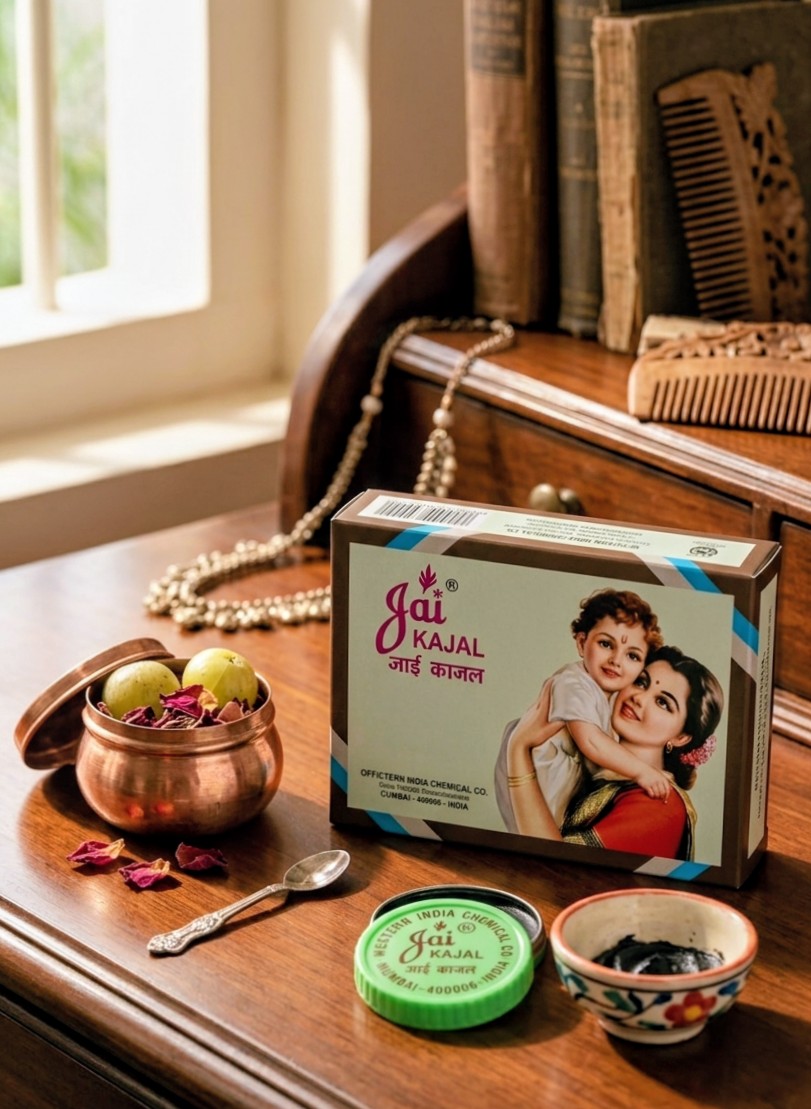 jai Traditional Herbal Kajal Eye Liner - Image 4