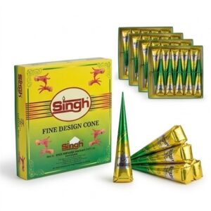 Singh Fine Design Henna Cone for Mehndi