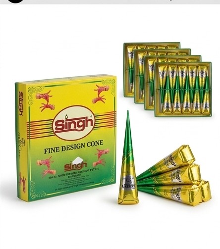 Singh Fine Design Henna Cone for Mehndi