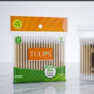 Tulips Eco-Friendly Cotton Buds 100 Pcs Pack