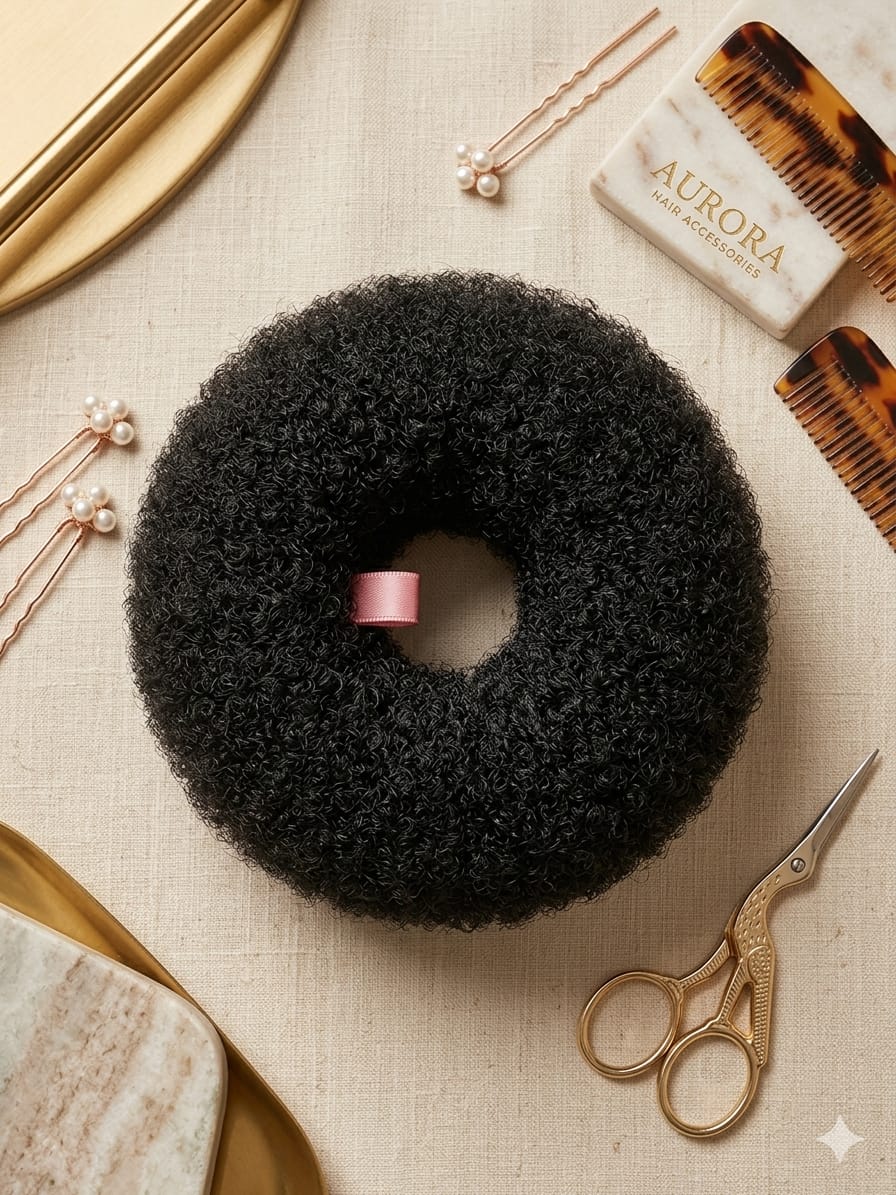 Hair Bun Maker Donut Ring for Stylish Bun - Image 2
