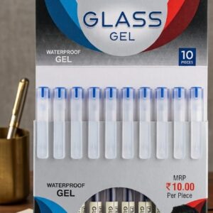 Flair Glass Gel Pens feature waterproof