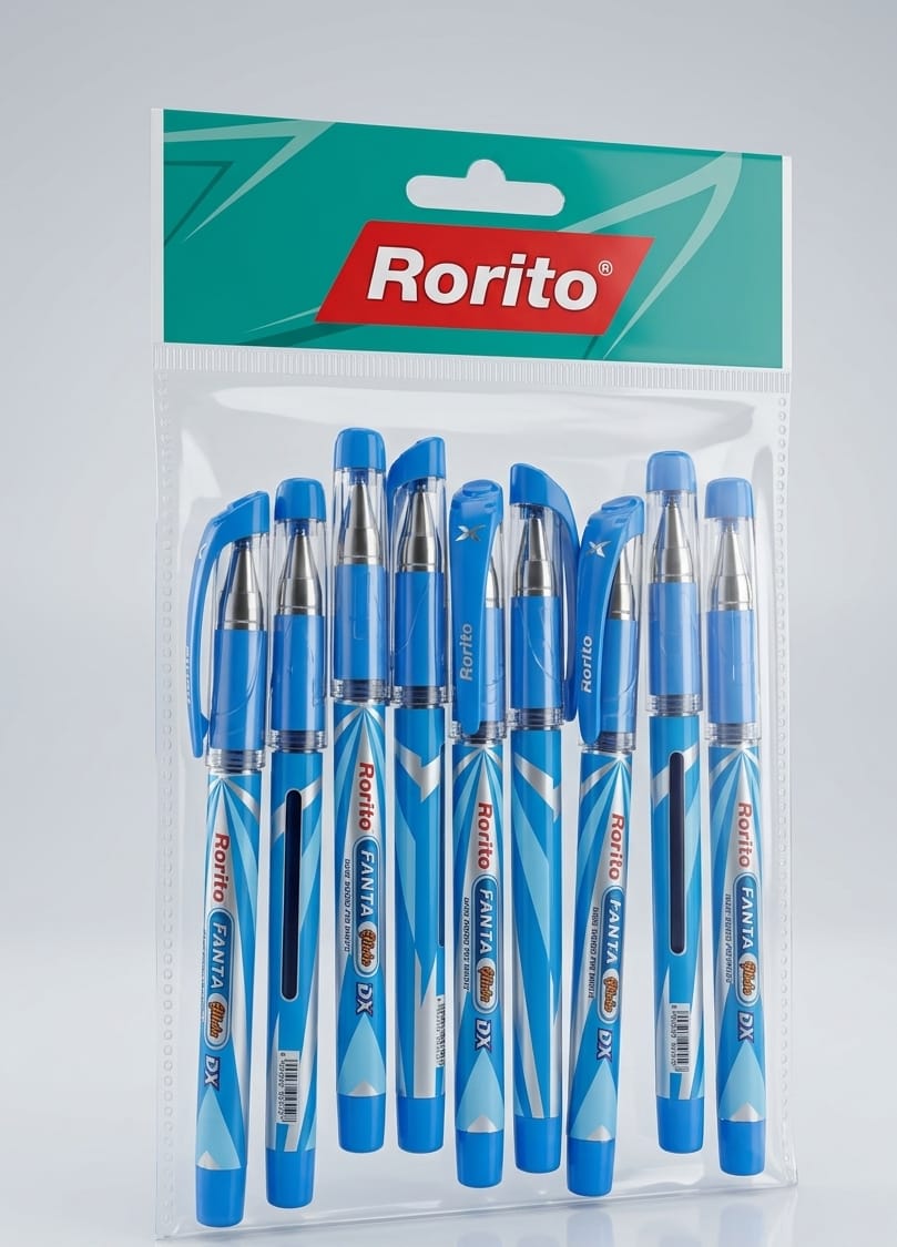 Rorito Fanta DX Blue Ball Pens - Image 2