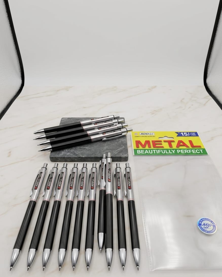 ADD Metal Ball Pen-Smooth writting pen - Image 2