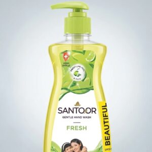 Santoor Fresh Gentle Hand Wash with Lime