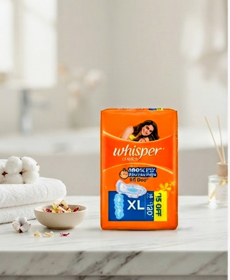 Whisper sanitary pad XL-15 pads - Image 2