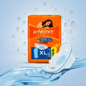 Whisper sanitary pad XL-15 pads