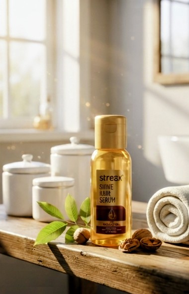 Streax Shine Hair Serum 10ml - Image 4