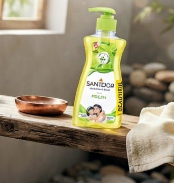 Santoor Fresh Gentle Hand Wash with Lime - Image 2