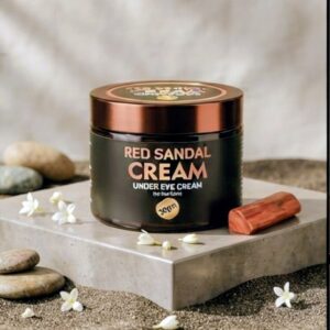 Red Sandal Under Eye Cream for Dark Circles