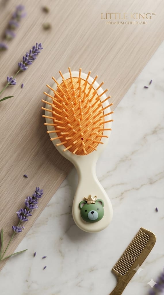 Little King Baby Hair Brush - Image 2