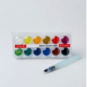 12 Shades Water Colour Cakes Set