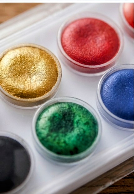 12 Shades Water Colour Cakes Set - Image 2
