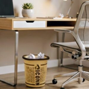 Plastic Waste Paper Bin for Home & Office